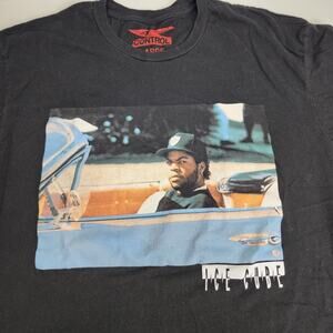 Boys in the Hood Rapper Ice Cube Black Short Sleeve Tee Shirt Men's Size L